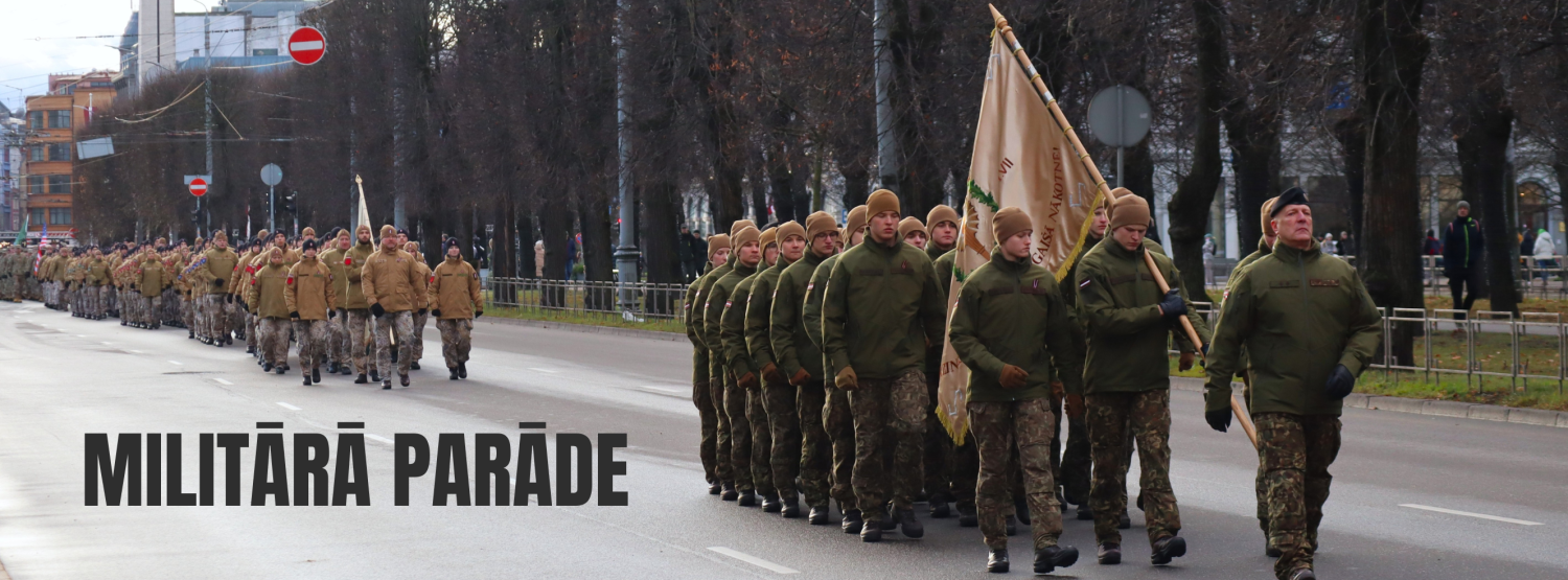 Kalpaka skolas audzēkņi piedalās parādē